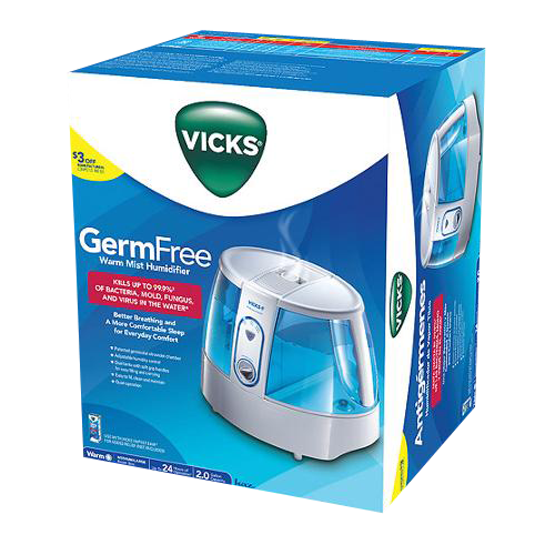 Kaz Vicks Germ Free Warm Mist Humidifier by KAZ USA INC Shop Nebulizer Kaz Vicks Germ Free Warm Mist Humidifier by KAZ USA INC Shop Nebulizer